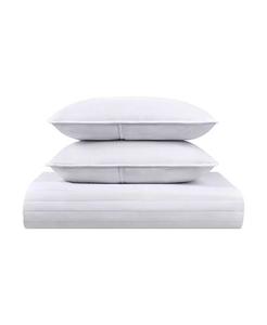 Комплект одеял из микрофибры Host & Home, уютная матовая микрофибра с наполнителем из полиэстера, в комплект входят накладки, 4 популярных варианта цвета декора, полный/королевский Arkwright Home, белый