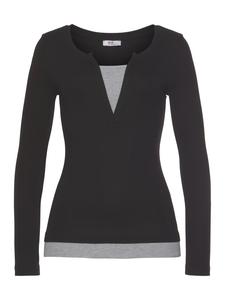 Рубашка с длинным рукавом FLASHLIGHTS, черный