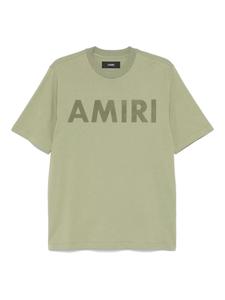 Футболка хлопковая AMIRI, зеленый