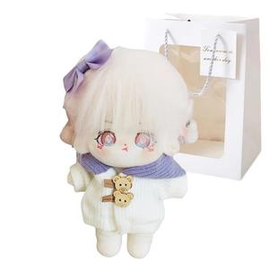 Хлопковая кукла имидж хлопковый бэбидолл комплект одежды для кукол плюшевая кукла высота 20см Bitter purchase