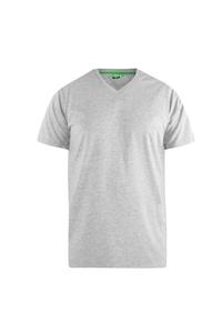 Футболка D555 Signature-1 с V-образным вырезом Duke Clothing, серый