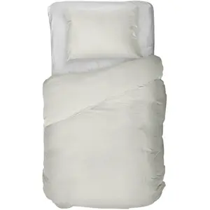 Постельное белье кайори «Saya», 100% сатин Мако Kayori, цвет Offwhite