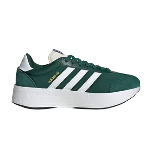 Кроссовки Adidas City RNR 'Core Green Footwear White'