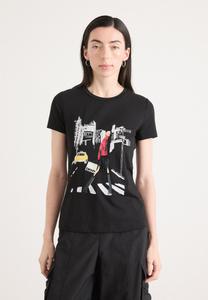 Футболка DKNY CROSSING TIMES SQUARE CONVERSATIONAL, Black