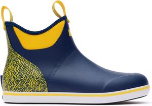 Мужские ботинки Xtratuf Tailgate до щиколотки, синий/желтый