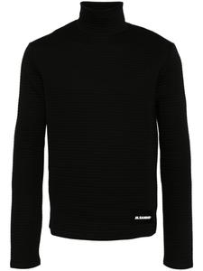 Jil Sander толстовка с подкладкой, черный