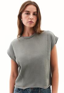 Футболка OXXO LOOSE CREW NECK , Mulled Basil/Khaki