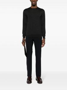 Zanone джемпер тонкой вязки, серый