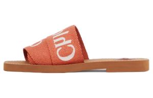 Шлепанцы с вышитым логотипом Woody Chloé, Original Shoe Box Included
