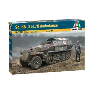 Sd.Kfz. 251/8 Скорая помощь, Military Vehicles (1:72) (Italeri)