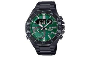 CASIO Часы Men EDIFICE Green Watch ECB-10DC-3A, Green Dial