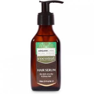 Ультрапитательная восстанавливающая сыворотка с кокосовым маслом для тусклых, очень сухих и вьющихся волос 100мл, Arganicare