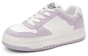 Кроссовки Dickies Skateboarding Shoes Women's Low-top White/Purple, фиолетовый