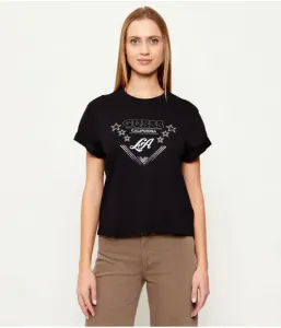 Футболка STARS regular fit Guess Jeans, черный