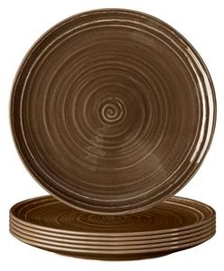Хлебная тарелка Seltmann Weiden Terra 6er Set, коричневый