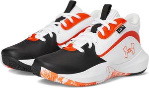 Кроссовки Under Armour Kids Grade School Lockdown 7, цвет Black/White/Ares Red
