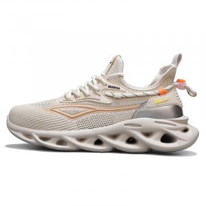 WARRIOR Повседневные низкие мужские туфли оранжевого/серебристого цвета