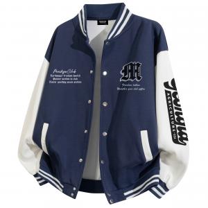 Бейсбольная куртка SOORCHCE Unisex Mackyo, темно-синий