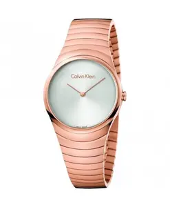 Кварцевые часы Whirl – оттенок розового золота Calvin Klein, розовый