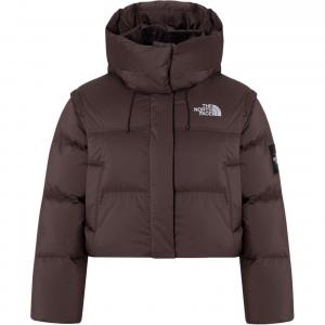 Пуховик Nuptse для женщин коричневый THE NORTH FACE
