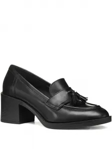 Мюли на блочном каблуке Geox, черный