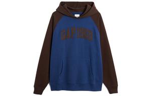 Свитшот Unisex GAP, сине-зеленый пэчворк