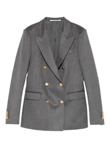 Двубортный пиджак на пуговицах Tagliatore, серый