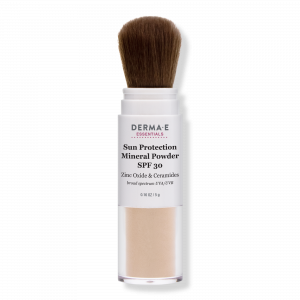 Минеральная пудра для защиты от солнца SPF 30 DERMA E