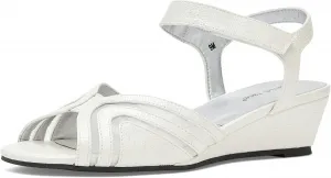 Женские сандалии на танкетке David Tate Women's Admire, белый