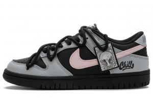 Nike Dunk High Tone 3.1 Low top Skateboard Shoes Unisex Black Gray