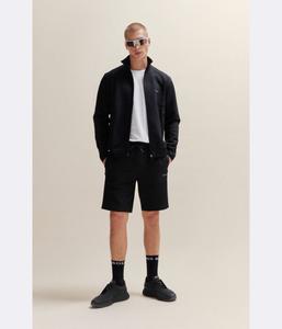 Свитер сказ Regular fit Boss Green, черный