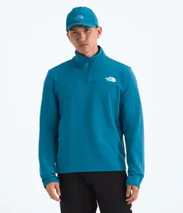 Мужская флисовая кофта Cedar Trail Grid с молнией ¼ The North Face, Dusk Blue