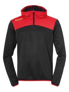 Толстовка Kempa, цвет schwarz/rot