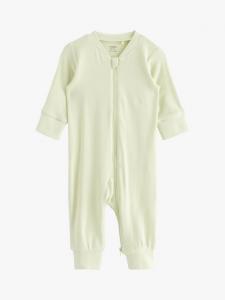 Детский хлопчатобумажный комбинезон для сна Lindex, цвет Light Dusty Green