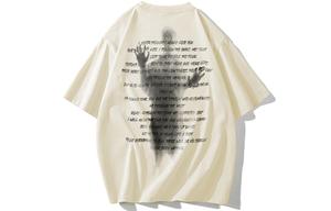 Футболка унисекс TONYKRZ, бежево-абрикосовая