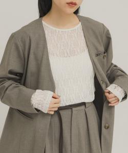 Футболка с укладочным шнурком Kbf, цвет Ivory