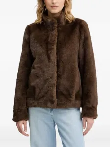 Куртка на пуговицах GUESS USA, коричневый