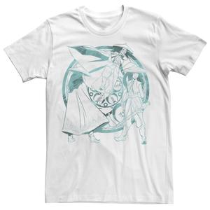 Мужская акварельная футболка Disney Raya And The Last Dragon Raya