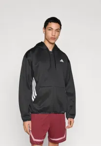 Теплая толстовка на молнии crazywarm Adidas Performance, Black/White