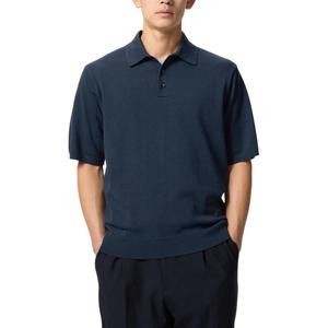 UNIQLO Поло унисекс темно-синий