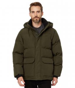 Парка Levi's Arctic Cloth Midlength Hooded Parka, оливковый