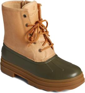 Ботинки Sperry Saltwater 2.0 Leather, зеленый