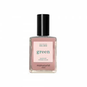 Зеленый лак для ногтей Manucurist, Shell beige