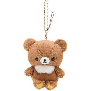Кукла SAN X Rilakkuma Bear Brother в сидячей позе плюшевый брелок высота 11см SAN-X