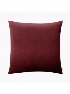 Estella Бархатная наволочка бордового цвета