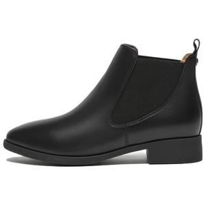 Короткие женские ботинки челси BASTO, Suede Black