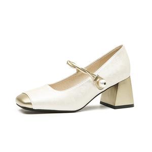 Туфли Мэри Джейн женские Zomila, Apricot