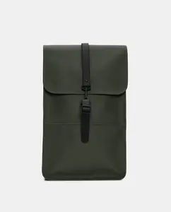 Большой темно-синий водостойкий рюкзак Rains, темно-зеленый