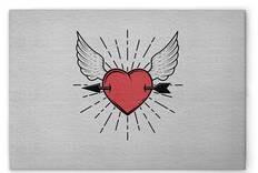 Картина на холсте A.S. Création tattoo you 1 цвет graurotschwarzweiss