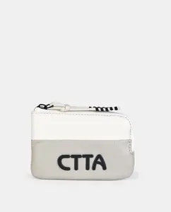 Кошелек цвета жемчуга Caminatta, светло-серый